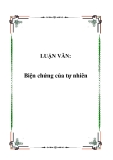 LUẬN VĂN:Biện chứng của tự nhiên 