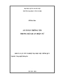 LUẬN VĂN: AN TOÀN THÔNG TIN TRONG HẢI QUAN ĐIỆN TỬ
