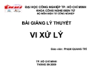 Bài giảng lý thuyết vi xử lý - Chương 2: Phần cứng vi điểu khiển 8051