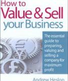 How to Value & Sell your Business