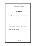 LUẬN VĂN:NGHIÊN CỨU ĐẶC TẢ UML SECURITY