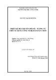 LUẬN VĂN:THIẾT KẾ BỘ CHUYỂN ĐỔI SỐ - TƯƠNG TỰ 8 BÍT SỬ DỤNG CÔNG NGHỆ BÁN DẪN CMOS