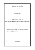 LUẬN VĂN:KHUNG LÀM VIỆC VÀ ỨNG DỤNG CHO BÀI TOÁN LUỒNG CÔNG VIỆC