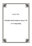 LUẬN VĂN:Giải pháp tăng lợi nhuận tại công ty XD và VT Hùng Dũng 