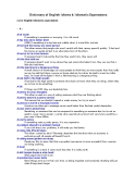 Dictionary of English Idioms & Idiomatic Expressions