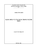 LUẬN VĂN:MẠNG MPLS VÀ ỨNG DỤNG TRONG NGÀNH THUẾ