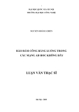 LUẬN VĂN:BẢO ĐẢM CÔNG BẰNG LUỒNG TRONG CÁC MẠNG AD HOC KHÔNG DÂY