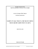 Luận văn:  NGHIÊN CỨU ĐẶC TÍNH CỦA TRỄ TRUYỀN THÔNG TRONG HỆ ĐIỀU KHIỂN PHÂN TÁN (DCS)