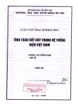 Luận văn thạc sĩ: Tính toán đứt dây trong hệ thống điện Việt Nam