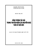 Luận văn: Hình tượng tác giả trong truyện ngắn của Nguyễn Khải thời kỳ đổi mới.