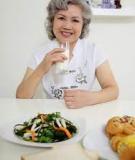 Nhu cầu ăn uống và thức ăn của người cao tuổi