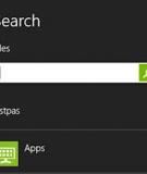 Tìm kiếm “điệu nghệ” trong Windows 8