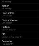 Hướng dẫn sử dụng tính năng bảo mật trong Samsung Galaxy S3