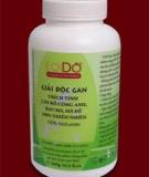 Giải độc cho gan bằng thảo dược và hoa quả