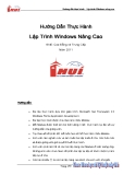 Hướng dẫn thực hành - Lập trình Windows nâng cao