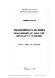 Luận văn: Tính liên thông của tập nghiệm trong bài toán bất đẳng thức biến phân véc tơ đơn điệu