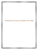 Terminal Services Gateway của Windows Server 2008