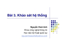 Bài 3. Khảo sát hệ thống