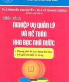 Giáo trình Nghiệp vụ quản lý và kế toán kho bạc Nhà nước