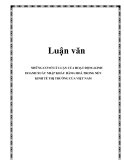 Luận văn: NHỮNG CƠ SỞ LÝ LUẬN CỦA HOẠT ĐỘNG KINH DOANH XUẤT NHẬP KHẨU HÀNG HOÁ TRONG NỀN KINH TẾ THỊ TRƯỜNG CỦA VIỆT NAM