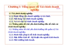 Giáo trình môn Tài chính doanh nghiệp