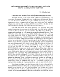 ĐỀ TÀI " NHÌN NHẬN LẠI VAI TRÒ CỦA DOANH NGHIỆP NHÀ NƯỚC TRONG GIAI ĐOẠN PHÁT TRIỂN MỚI "