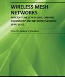 WIRELESS MESH NETWORKS – EFFICIENT LINK SCHEDULING, CHANNEL ASSIGNMENT AND NETWORK PLANNING STRATEGIES
