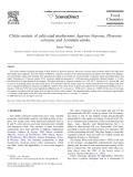 Báo cáo khoa học " Chitin content of cultivated mushrooms Agaricus bisporus, Pleurotus ostreatus and Lentinula edodes Janos Vetter "