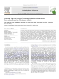 Báo cáo khoa học " Structural characterization of immunostimulating polysaccharide from cultured mycelia of Cordyceps militaris "
