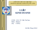 Tài liệu về Luật kinh doanh