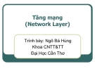 Bài giảng Mạng máy tính: Tầng mạng (Network Layer)