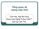 Bài giảng Mạng máy tính: Tổng quan về mạng máy tính