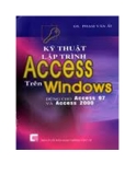 Giáo trình lập trình Access 