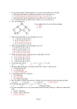 Đề Thi Trắc Nghiệm Cấu Trúc Dữ Liệu - Trương Thị Thanh Tuyền