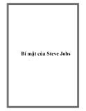 Bí mật của Steve Jobs