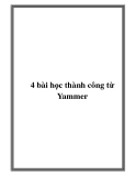 4 bài học thành công từ Yammer