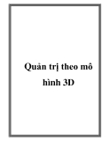 Quản trị theo mô hình 3D