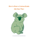 How to Draw a Cartoon Koala (the Easy Way)