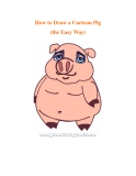 How to Draw a Cartoon Pig (the Easy Way) 