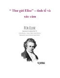 “ Thư gửi Elise” – tinh tế và xúc cảm 