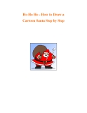 Ho Ho Ho - How to Draw a Cartoon Santa Step by Step