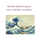 Tinh thần Nhật Bản trong bức tranh "Sóng lừng" của Hokusai