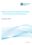 Water resources in England and Wales  - current state and future pressures 