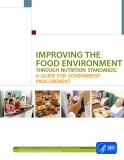IMPROVING THE FOOD ENVIRONMENT