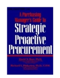 A Purchasing Manager's Guide to Strategic Proactive 