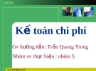 Kế toán chi phí - Trần Quang Trung