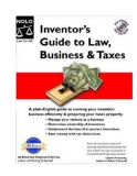 Inventors Guide To Law Business And Taxes