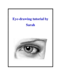 Eye-drawing tutorial by Sarah