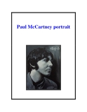 Paul McCartney portrait