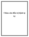 Châm cứu điều trị bệnh tự kỷ